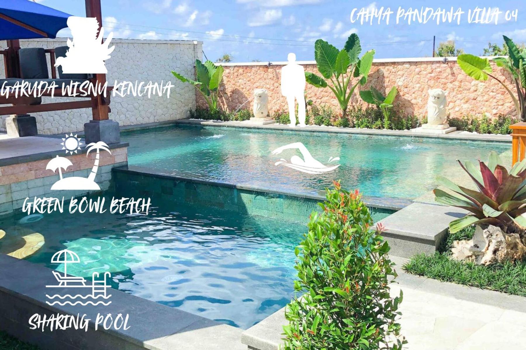 Cahya Pandawa Villa 4 Ungasan Exterior foto